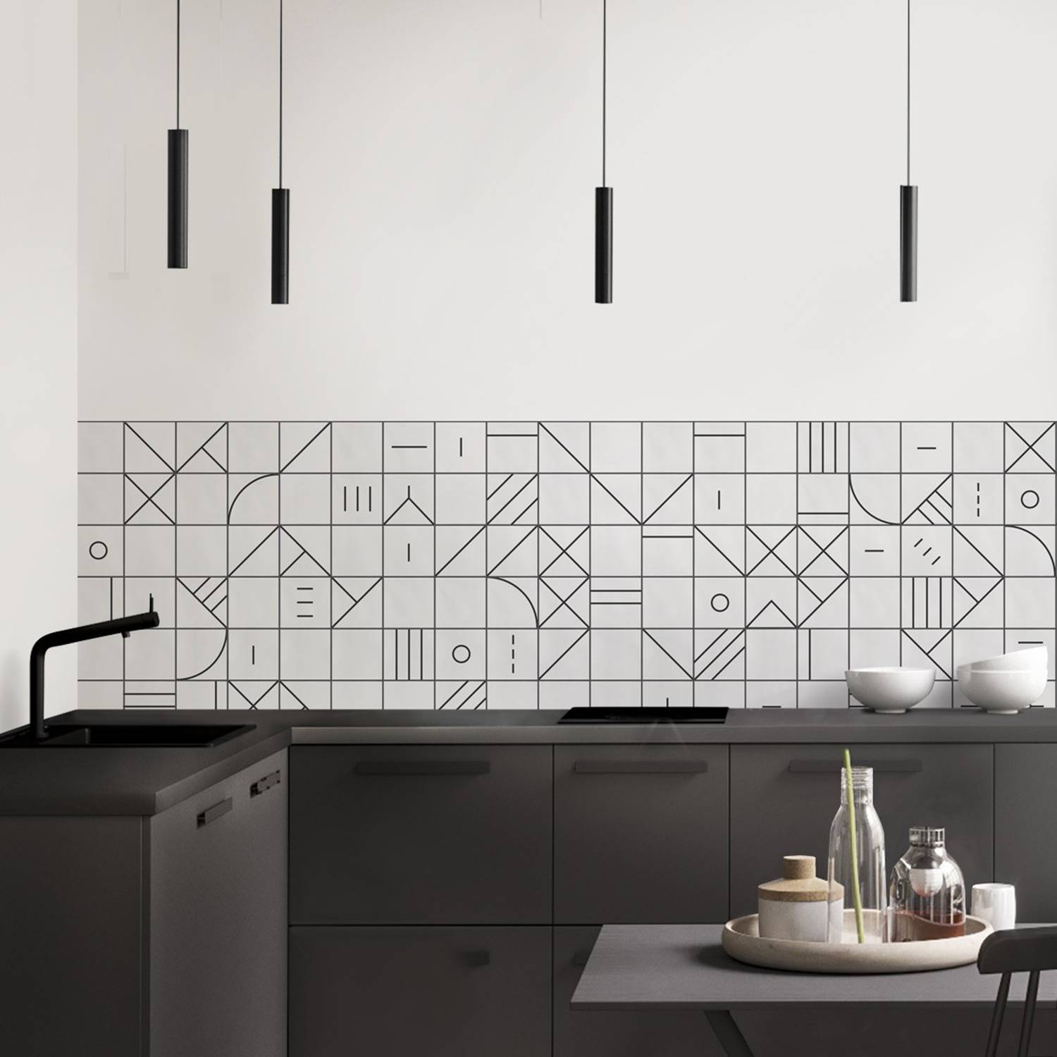 vinilos efecto azulejo